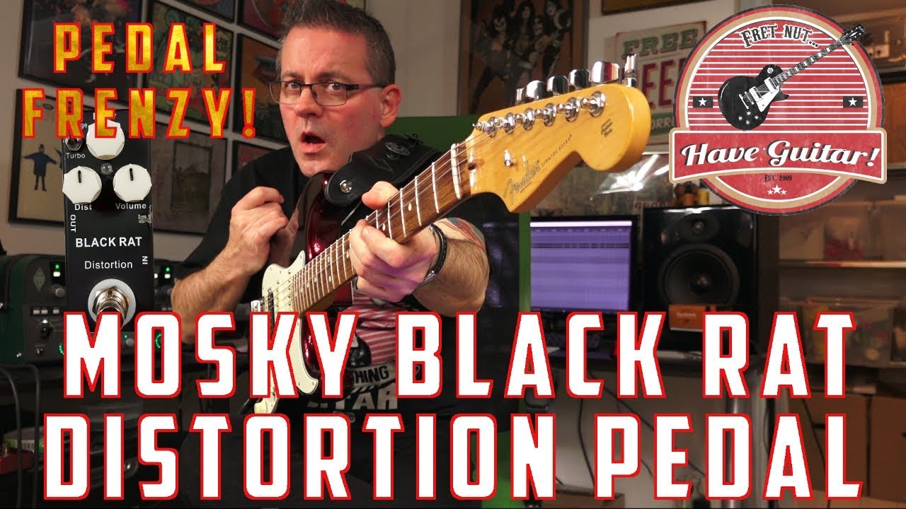 Black Rat Distortion from Mosky (Guitar effect pedal demo) - Pedal Frenzy!