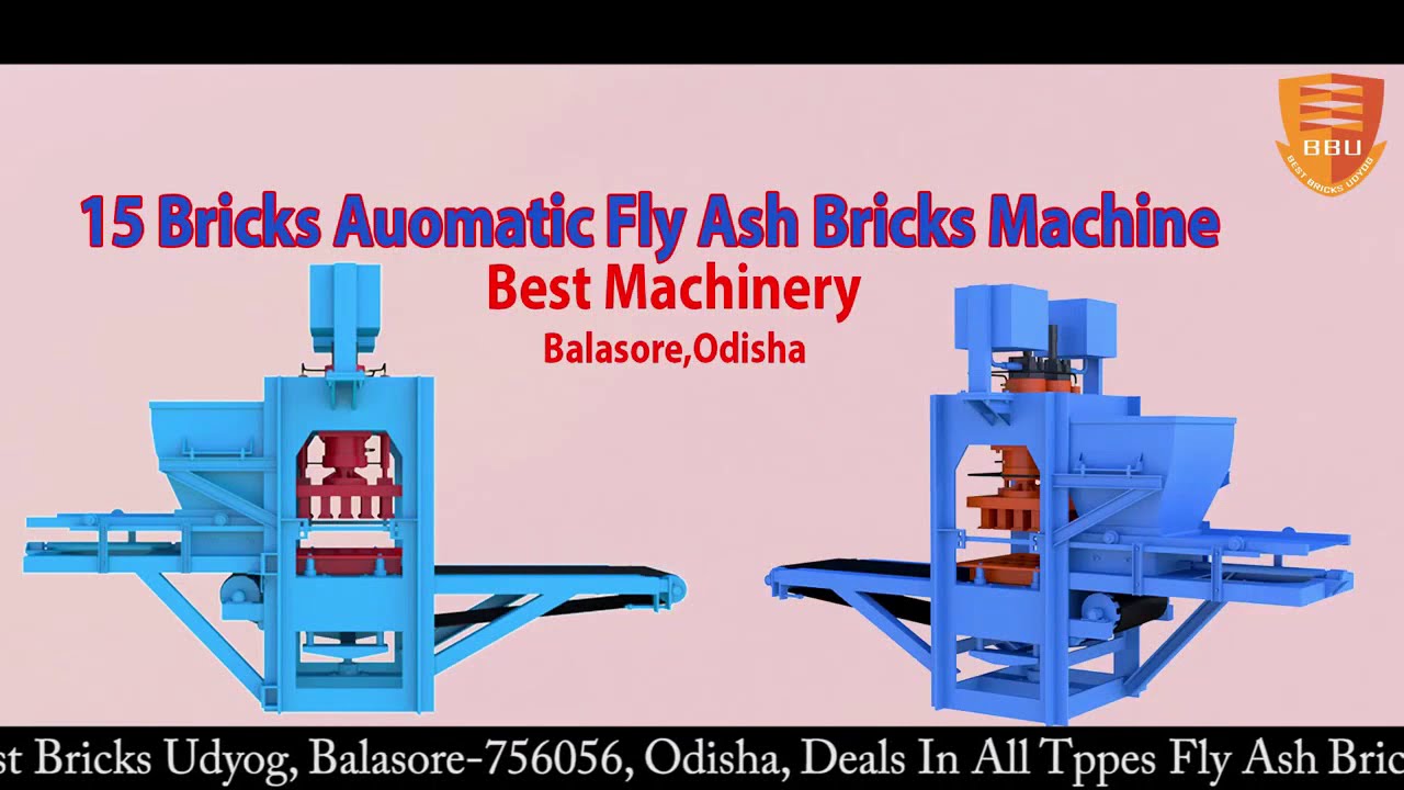 The best Machines from Best Bricks Udyog | Balasore