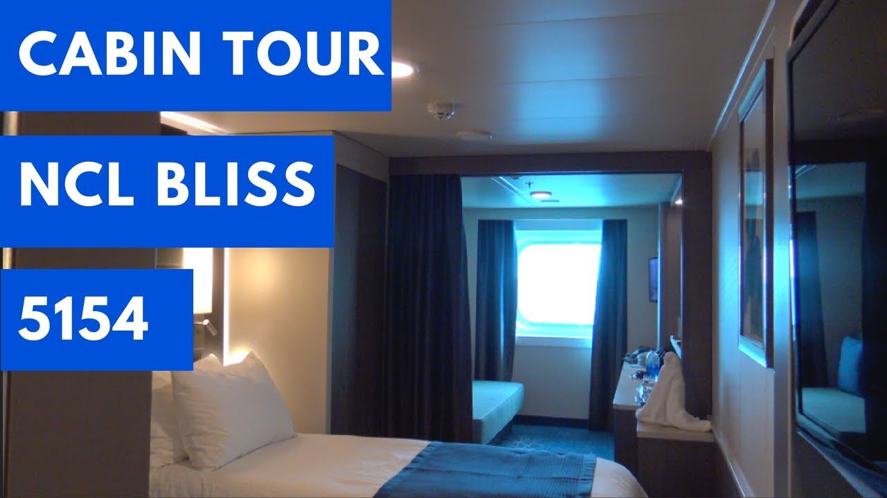 NCL Bliss Oceanview Cabin Tour