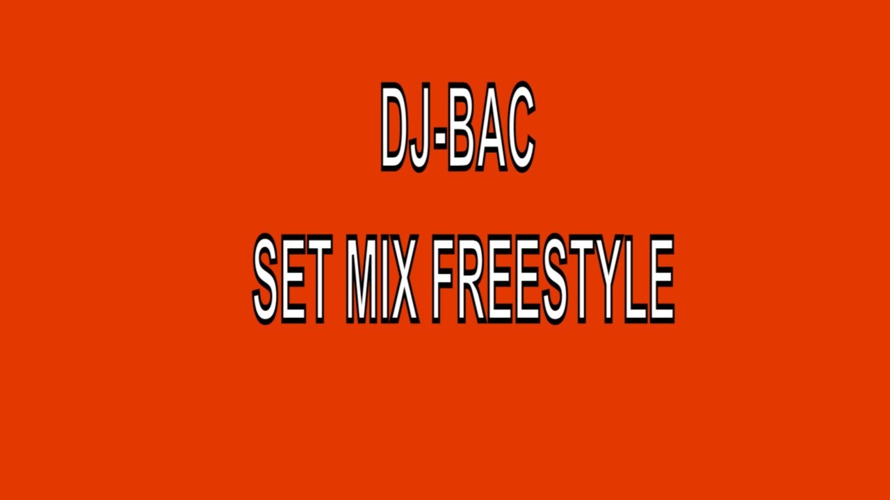 DJ-BAC - Freestyle & Synthpop 80/90 Super Edit Set Mix (60 Minutes)