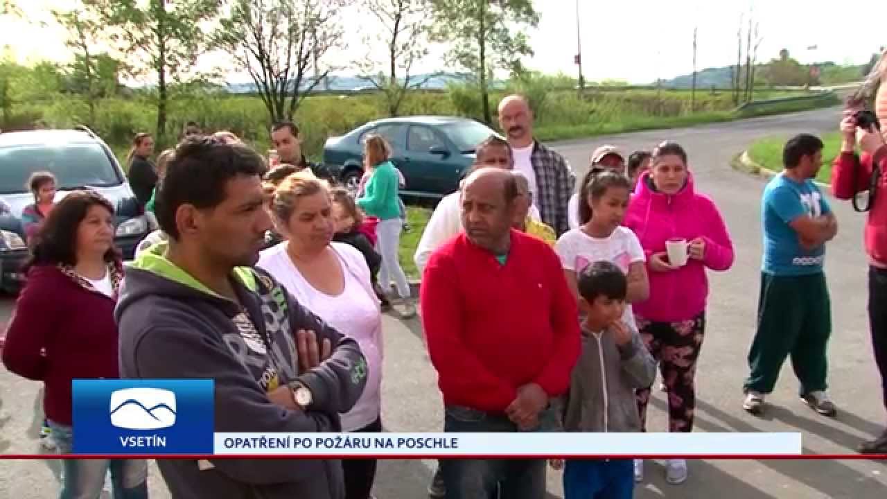 Starosta Čunek varoval obyvatele Poschle před následky opakování požáru