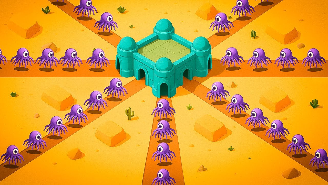 They Are ATTACKING FROM ALL DIRECTIONS in Tower Dominion!