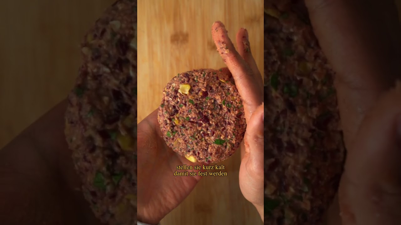 Bohnenburger ganz einfach vegan
