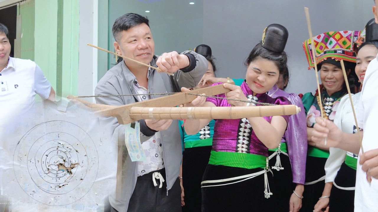 Tết 15 \ Ngày 8-3 , Phần 2 - trò chơi bắn nỏ