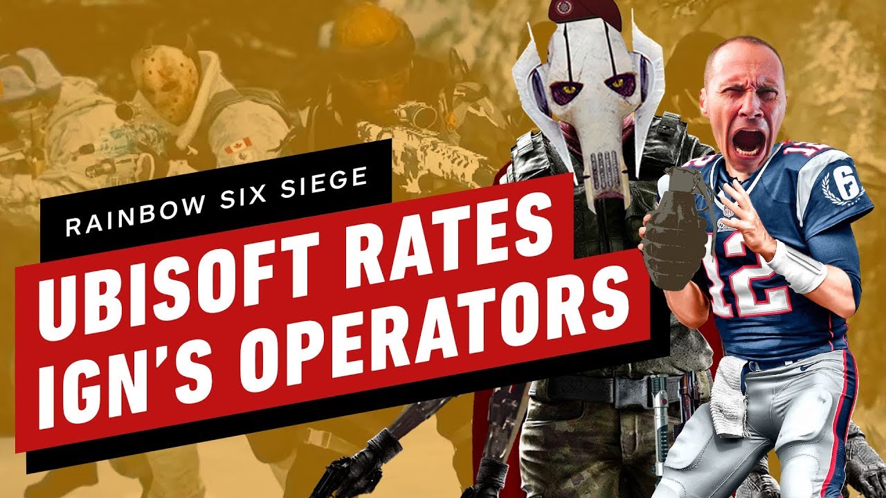 Rainbow Six Siege's Game Designers Rate IGN&rsquo;s Operator Ideas