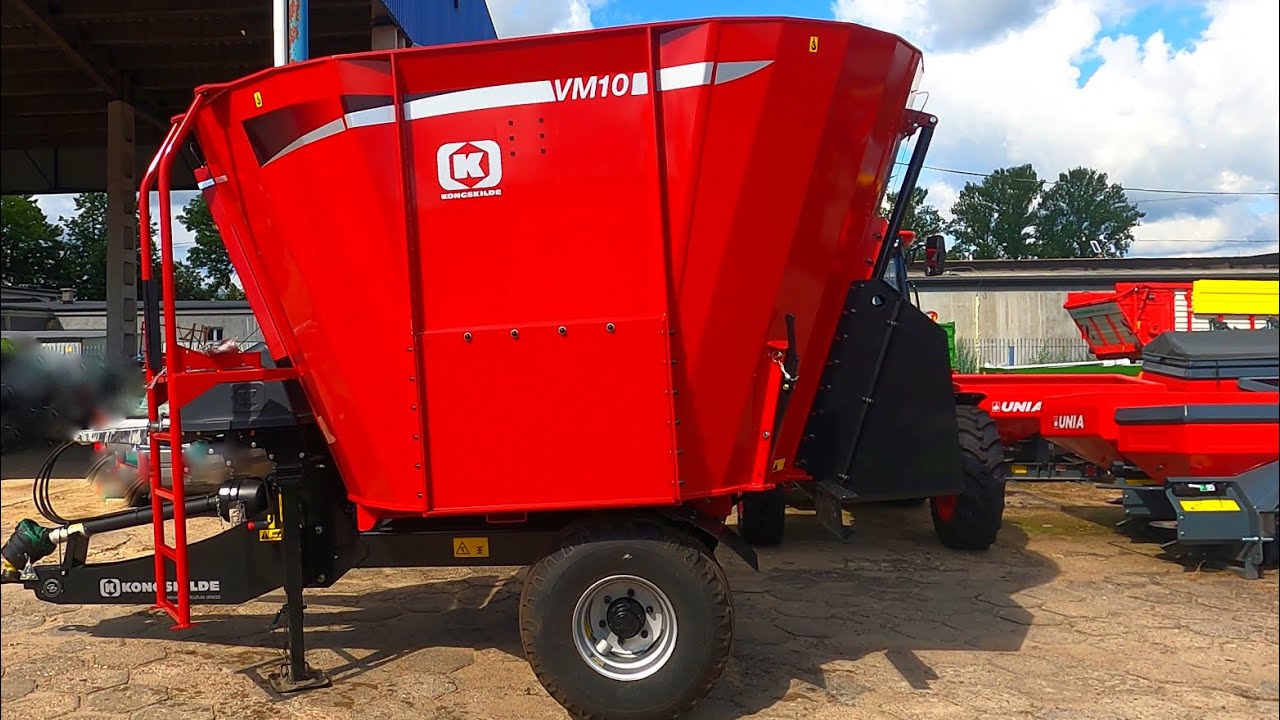 KONGSKILDE wóz paszowy VM10 | ROLMECH