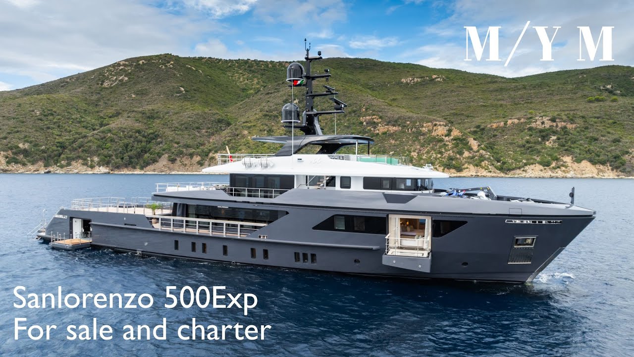 M/Y M - Sanlorenzo 500Exp Yacht for Sale and Charter