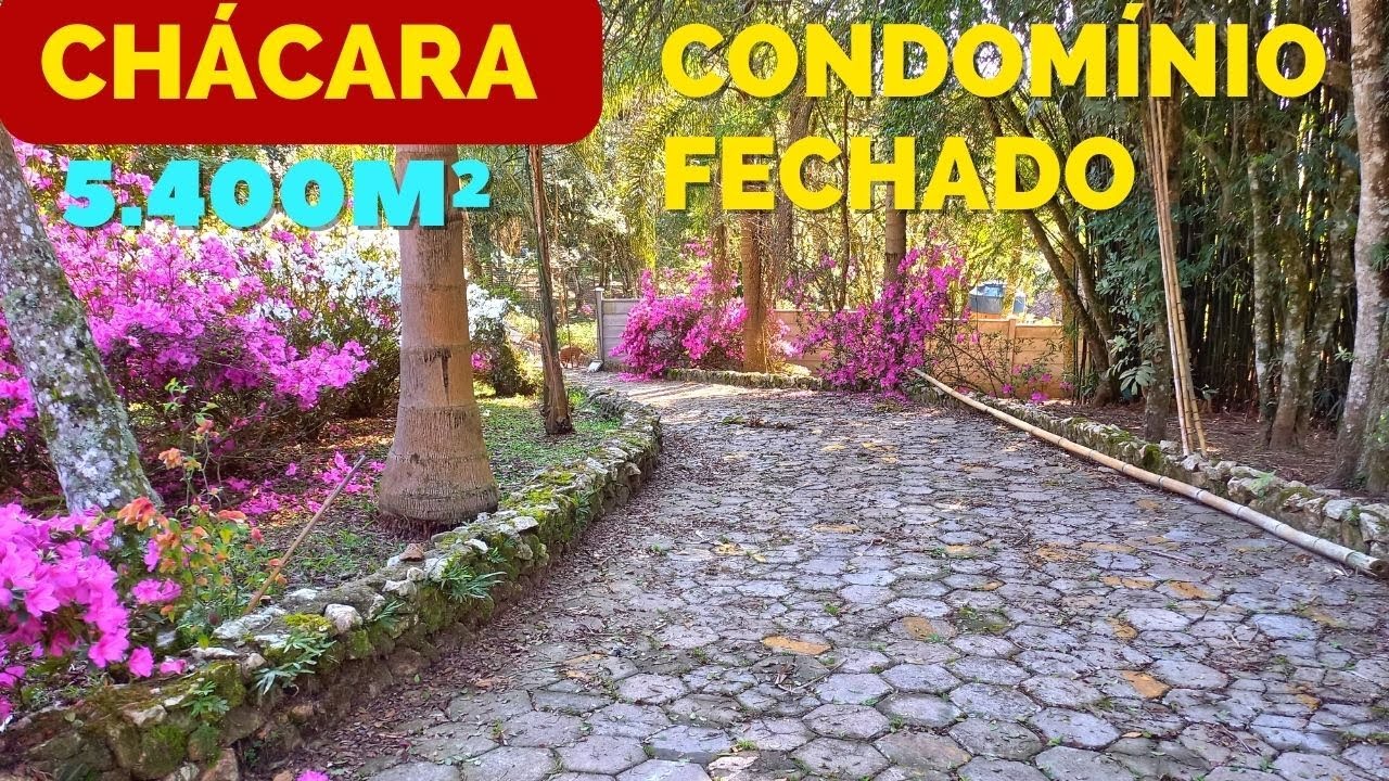 VENDIDO | CHÁCARA À 6KM DO CAMINHO DO VINHO EM SÃO JOSÉ DOS PINHAIS-PR | TODA CERCADA | 2 BARRACÕES