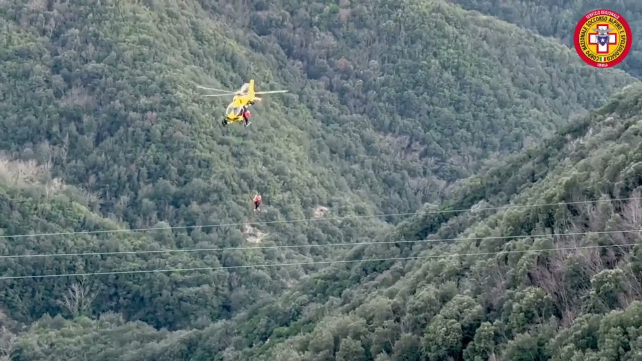 Orvieto, sportivo ferito nella forra di Prodo trasportato in ospedale