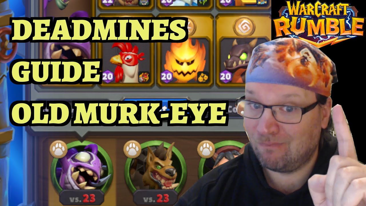 Deadmines Dungeon Guide - Beast Week - Old Murk-Eye - Warcraft Rumble