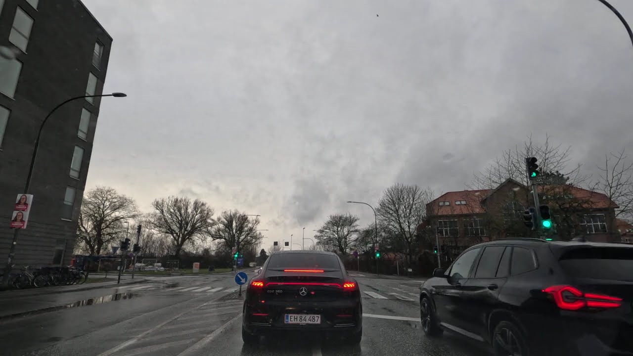 Driving through Denmark / manejando en Dinamarca 
