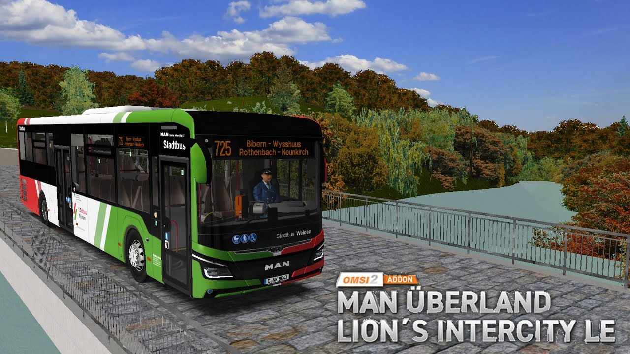 MAN Lion's Intercity LE - Modern durch die Ostschweiz | Let's Play OMSI 2 #227