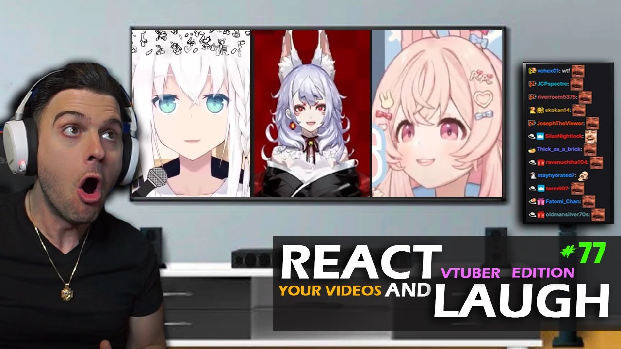 Reacting and Laughing to VTUBER clips YOU sent #77