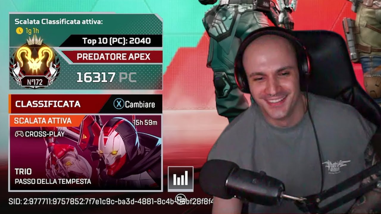 LA LIVE DEL PREDATOR | NICOMG gioca ad APEX LEGENDS #534