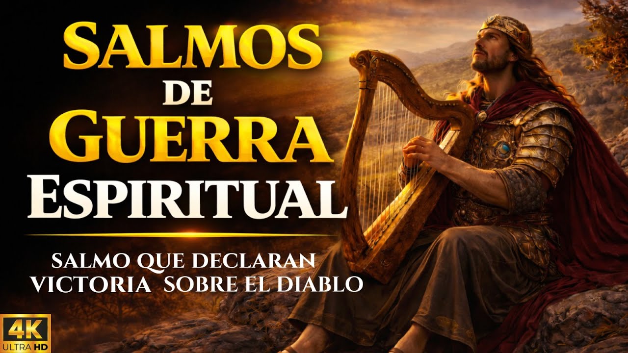 SALMOS PARA GANAR LA BATALLA | Salmos que David Cantaba Con Poder #salmos  #músicahebrea