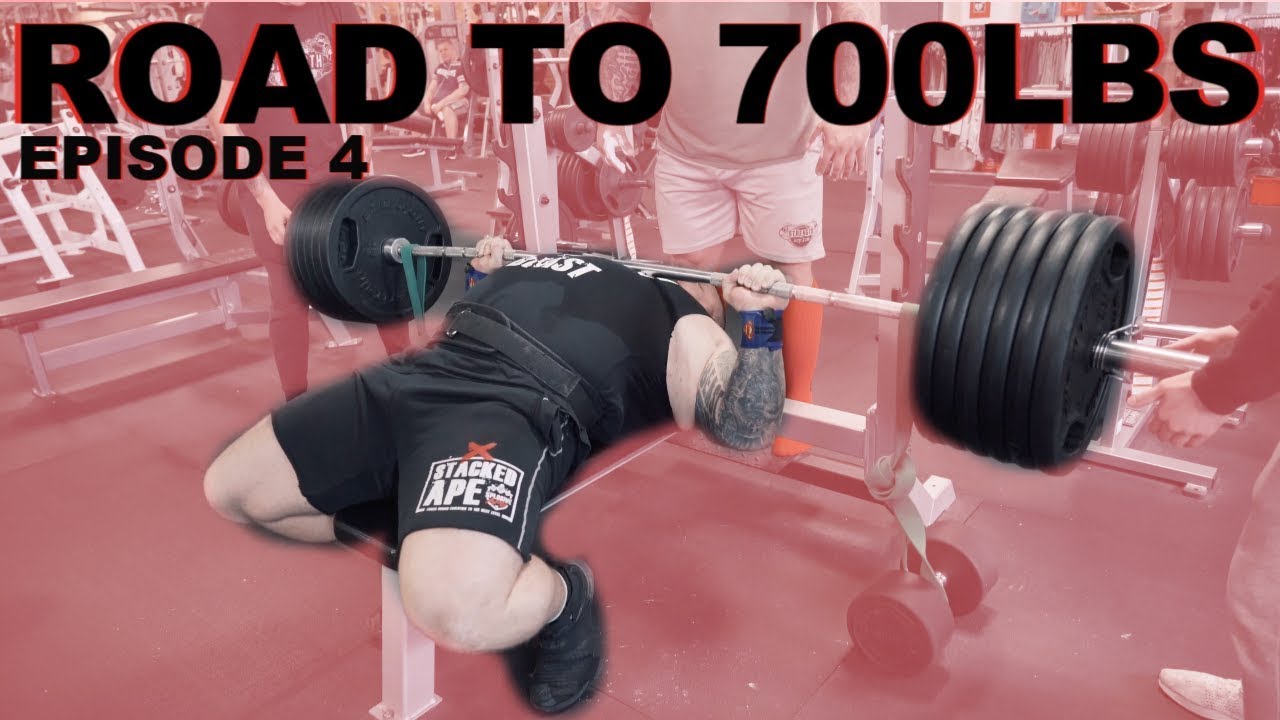 Жим 672LBS | Путь к 700LBS | Эпизод 4