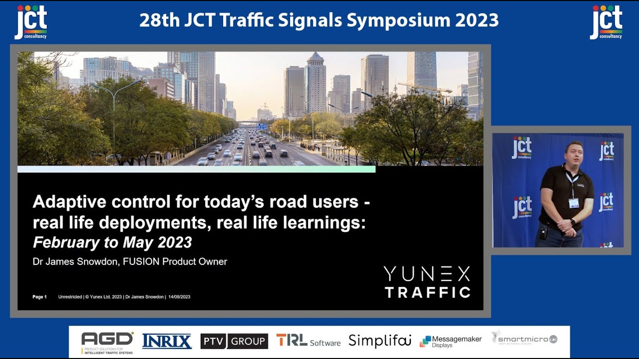 1 2 Adaptive control for today’s road users James Snowdon Yunex Traffic