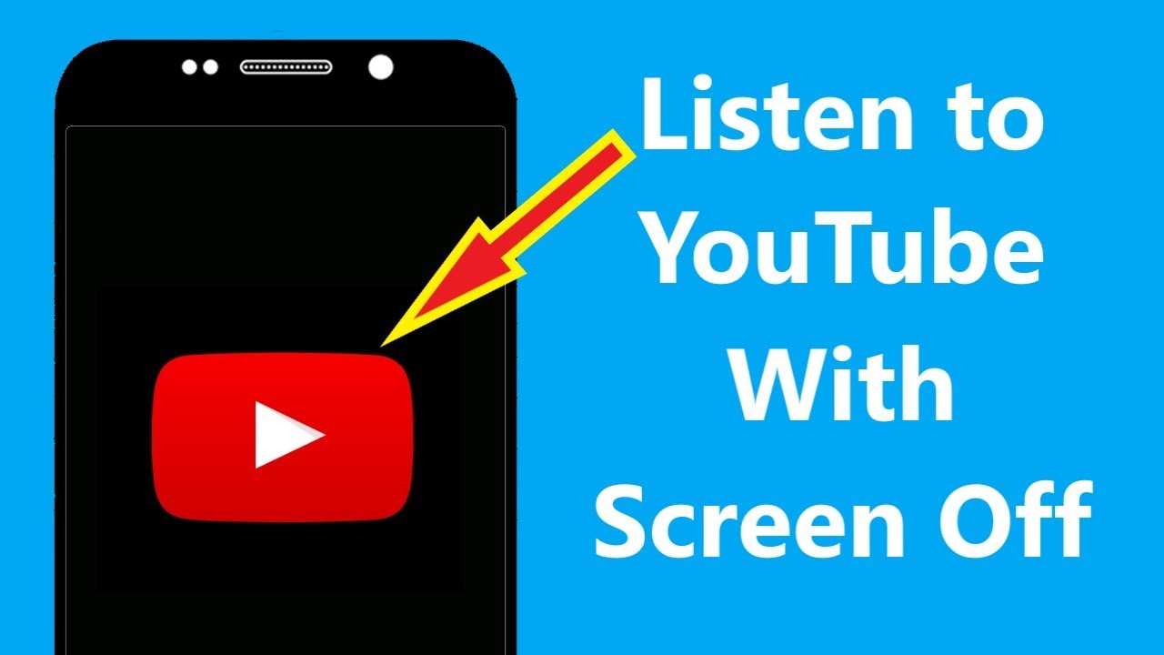 Воспроизведение песен YouTube на заблокированном экране. Слушайте YouTube с выключенным экраном н...