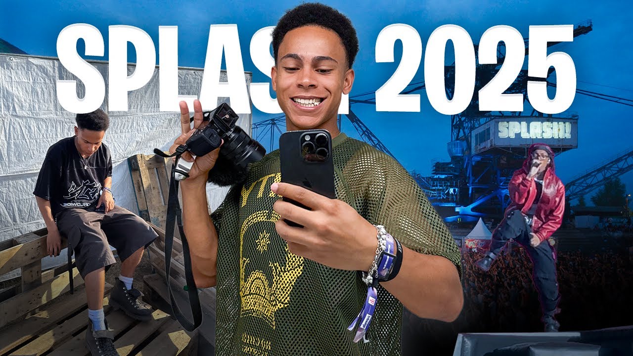 ICH WAR ZUM ERSTEN MAL AUF DEM SPLASH FESTIVAL! (2025)...🔥