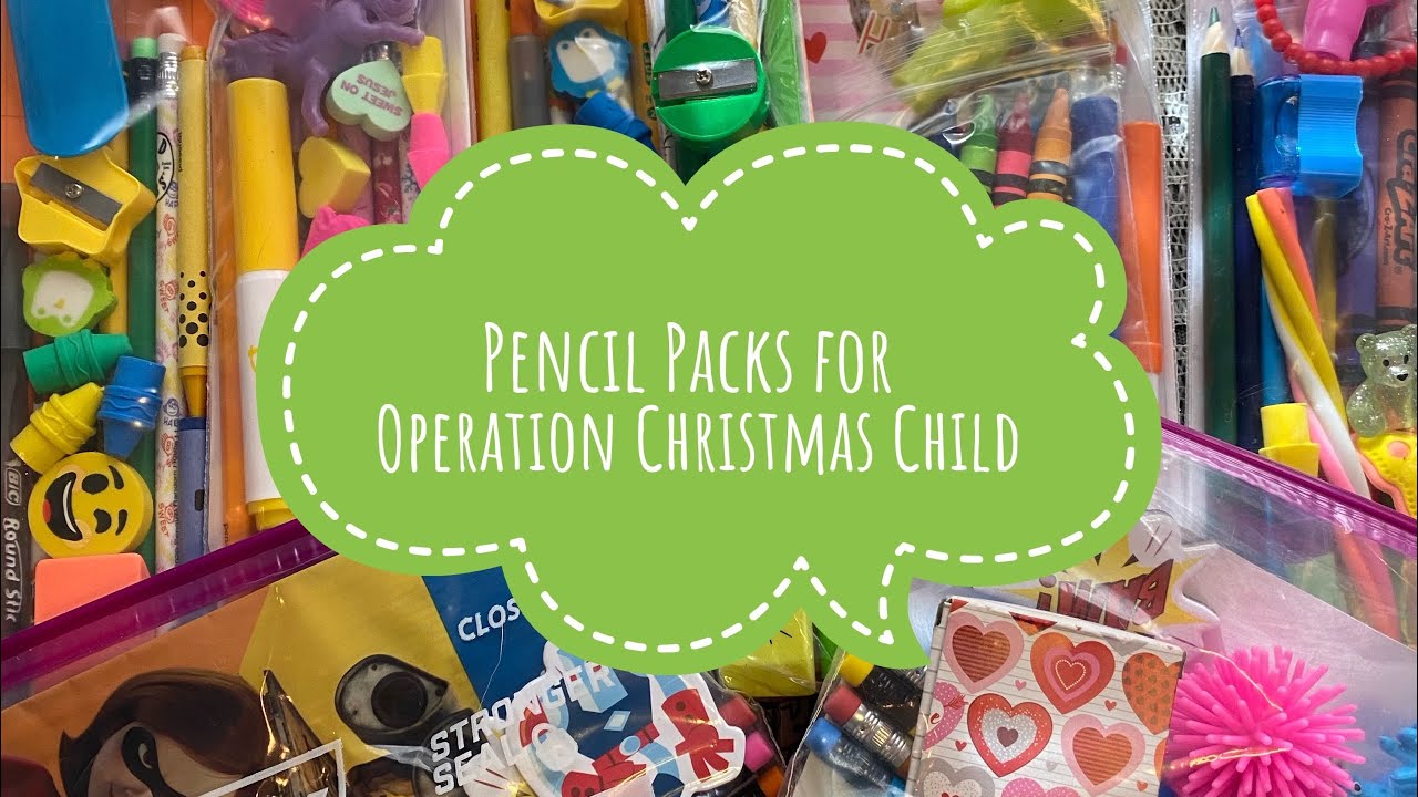 Making pencil packs for the OCC processing center