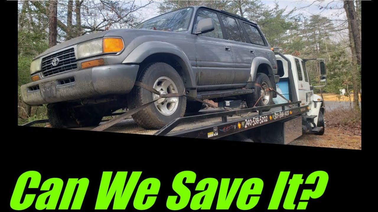 Abandoned Toyota Landcruiser FJ80 Revival - PT1 First Wash So Satisfying