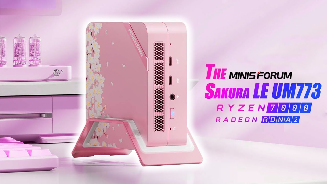 This Ryzen 7735HS Mini PC Is The Fastest Small Form Factor Pink PC You’ll See Today!