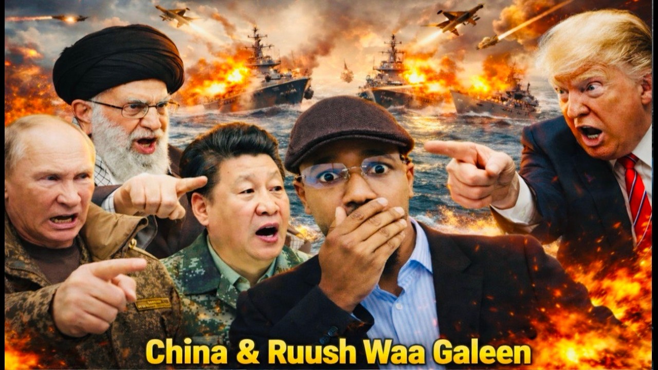 DEG DEG China Oo Dagaalka Soo galay, Maraakiibtiisi Oo Yimid Hormuz & Ruush Oo jidka ku soo ....