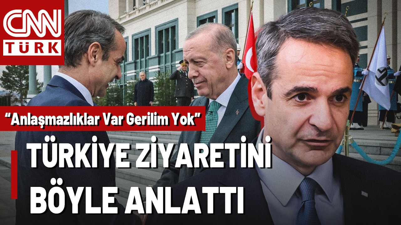 Yunan Başbakan Miçotakis, Erdoğan İle Görüşmesini Böyle Anlattı! Duygu Leloğlu Aktarıyor