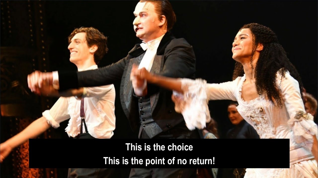 Phantom of the Opera full with lyrics (Killian - Lucy - Rhys)