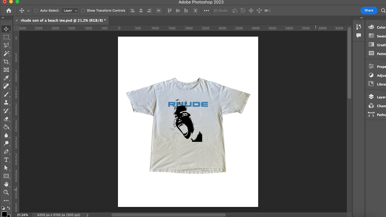 Reconstructing the Rhude SS19 Summer Roses T-Shirt