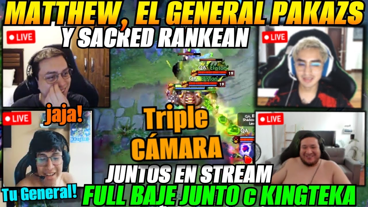 😅Matthew, Pakazs y Sacred emparejan en ranked Server Europa😅Buen baje junto a Kingteka