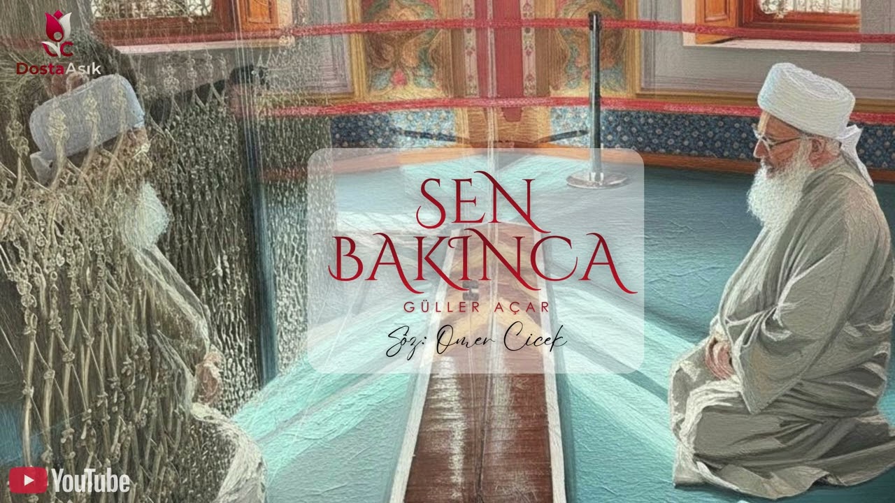 Sen bakınca güller açar -ilahi- Şeyh Seyyid Muhammed Fettah ELHÜSEYNİ Hz (gül pembe Sofi versiyon) 
