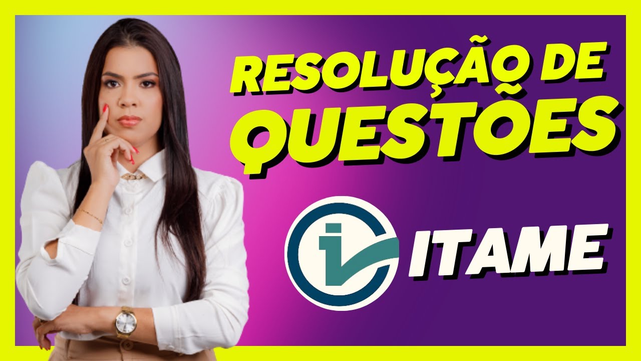 Português Banca ITAME - Resolução de questões