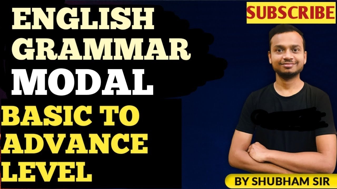 ENGLISH GRAMMAR| MODALS | BY SHUBHAM SIR | FOR CDS/NDA/CAPF | UPSC