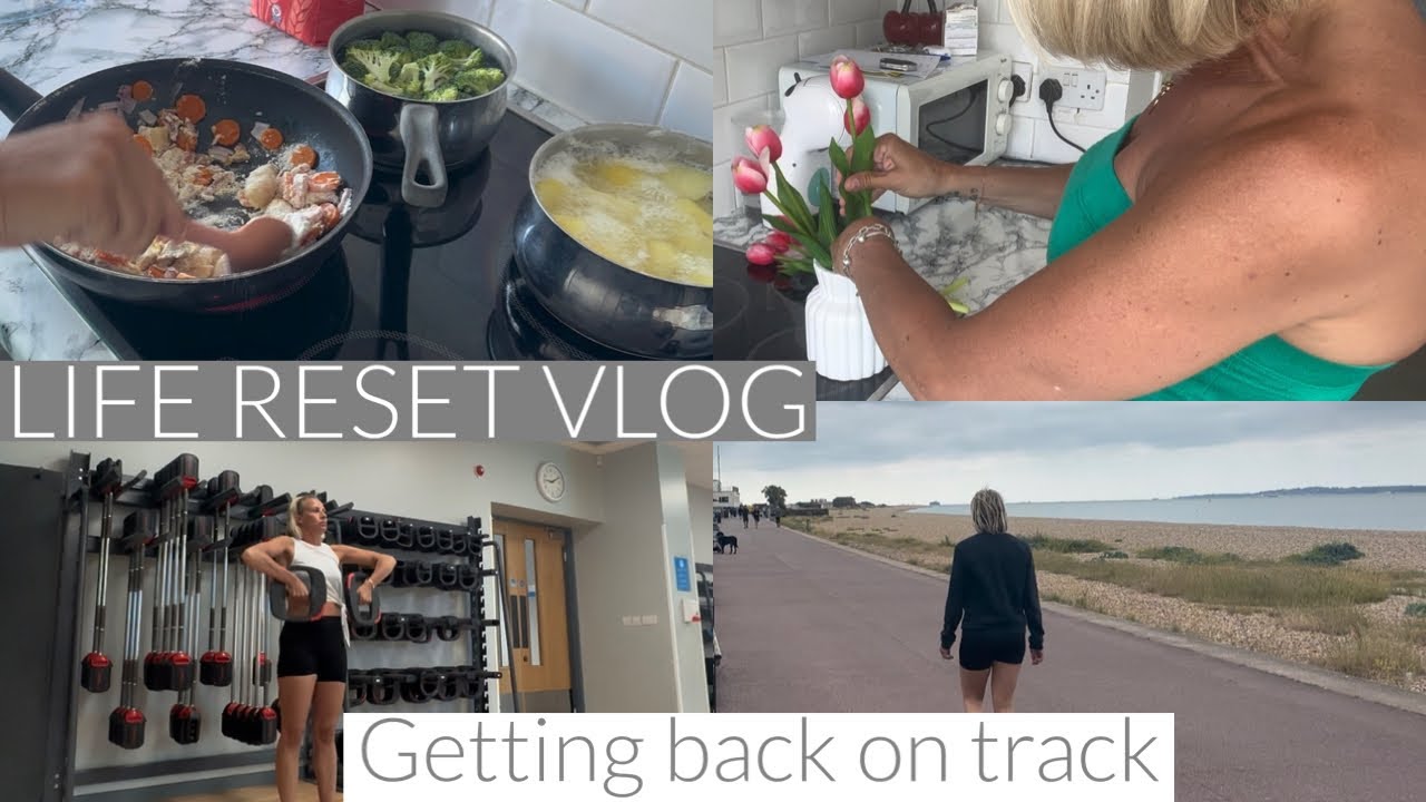 SORTING MY LIFE OUT | new healthy habits | summer decorating | getting out of a slump | uk sahm