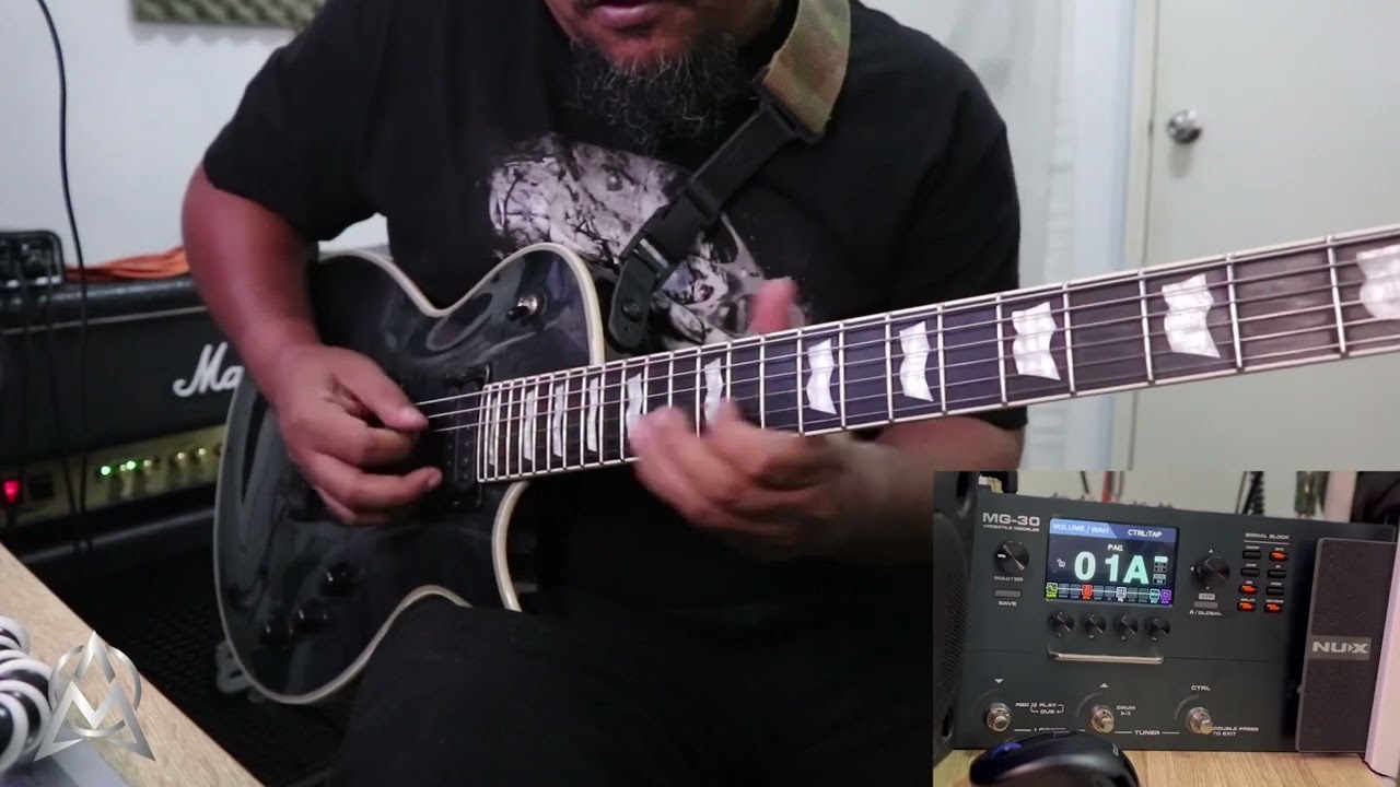#nuxmg30 #mooerge200  Gear test - Nux MG30 vs Mooer GE200/Rock Tones