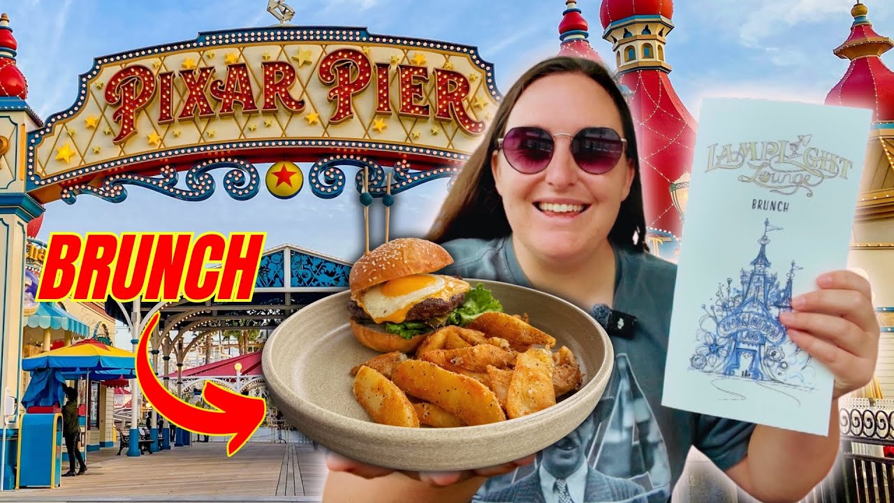 BEST Brunch at Disneyland- Lamplight Lounge in Disney California Adventure