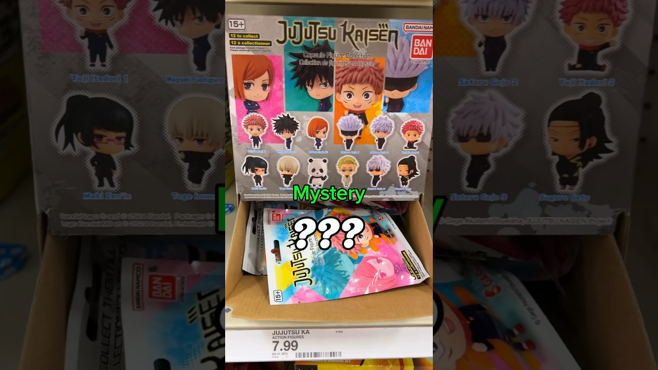Opening Jujutsu Kaisen Mystery Bags!👀 #anime #shorts