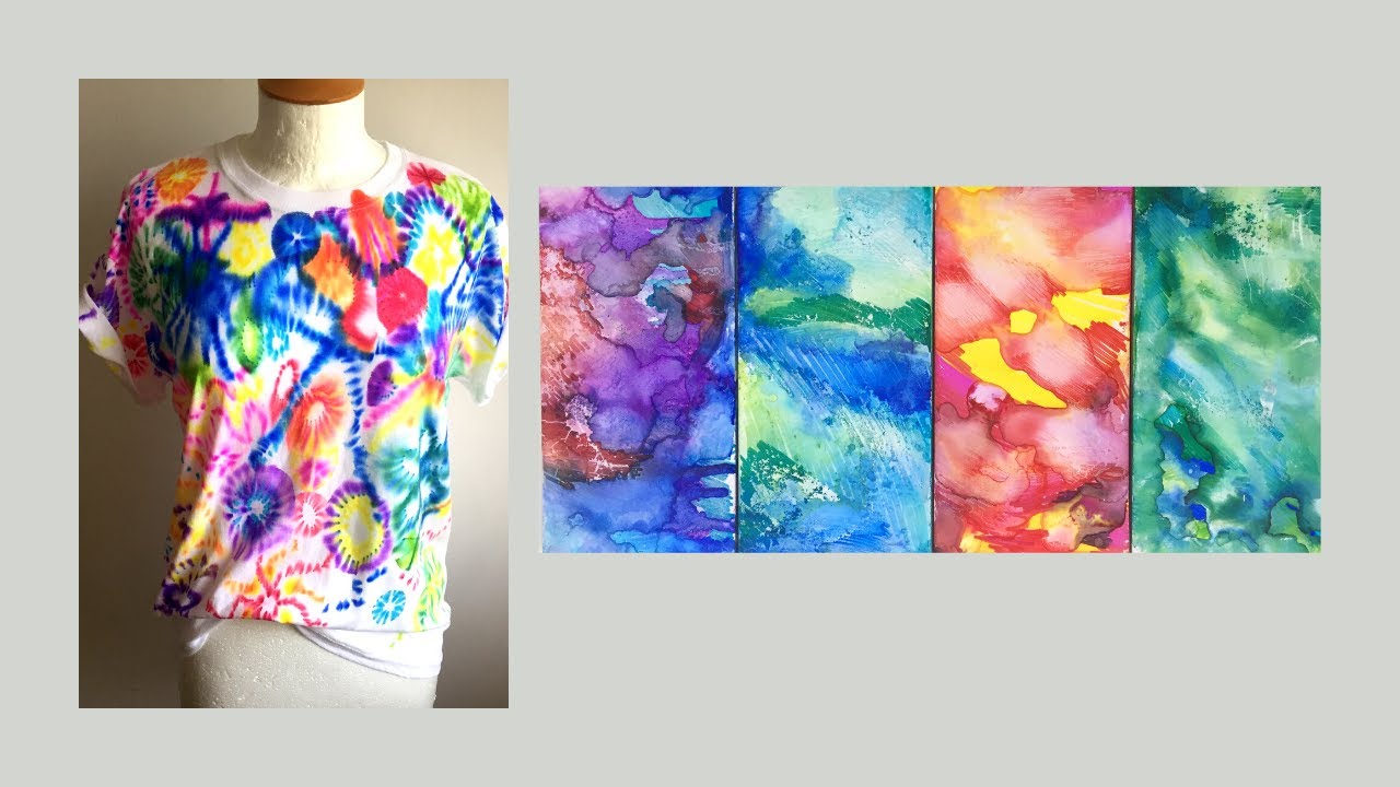 DIY SHARPIE T-SHIRT TUTORIAL | Quick and Easy Designs Using Sharpies and Rubbing Alcohol