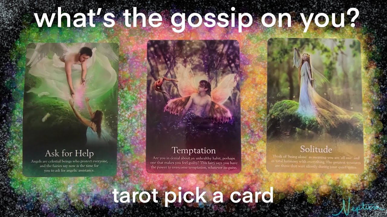 WHAT'S THE GOSSIP ON YOU? 🐍🌹☀️  TAROT PICK A CARD READING 🧿