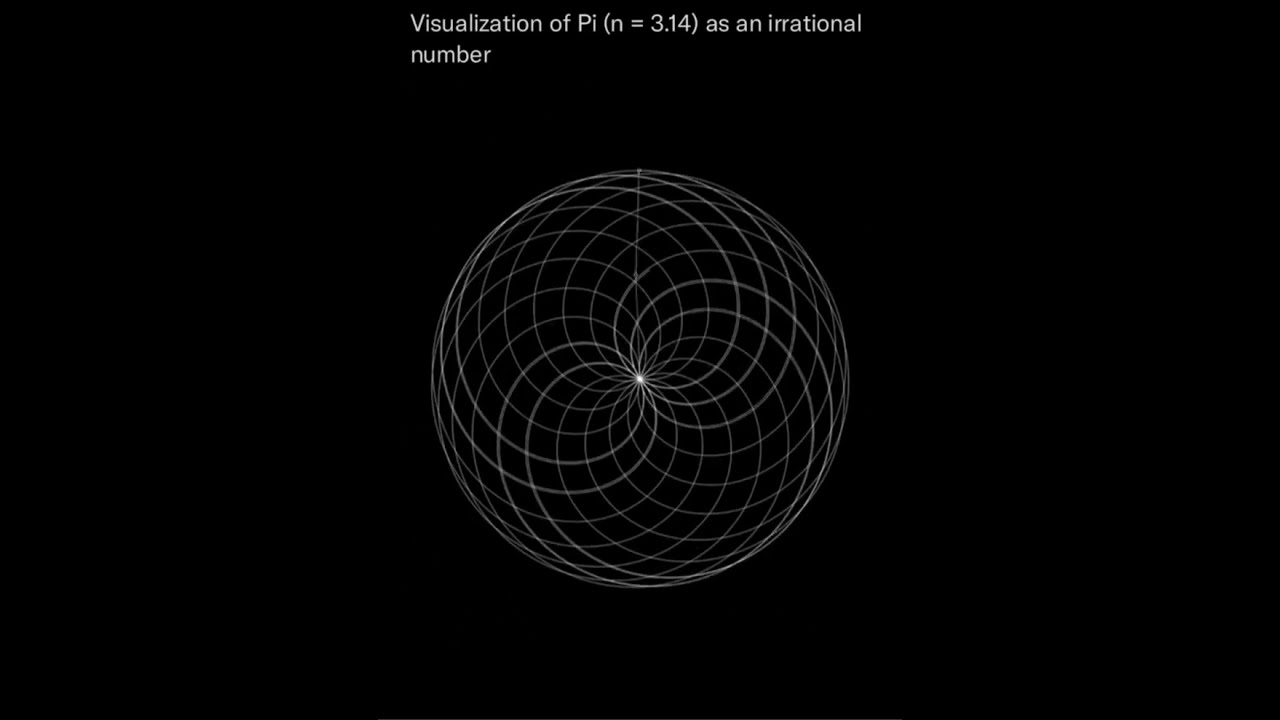 Dlaczego &pi; (Pi) nigdy się nie kończy | Niesamowita wizualizacja liczby 3,14