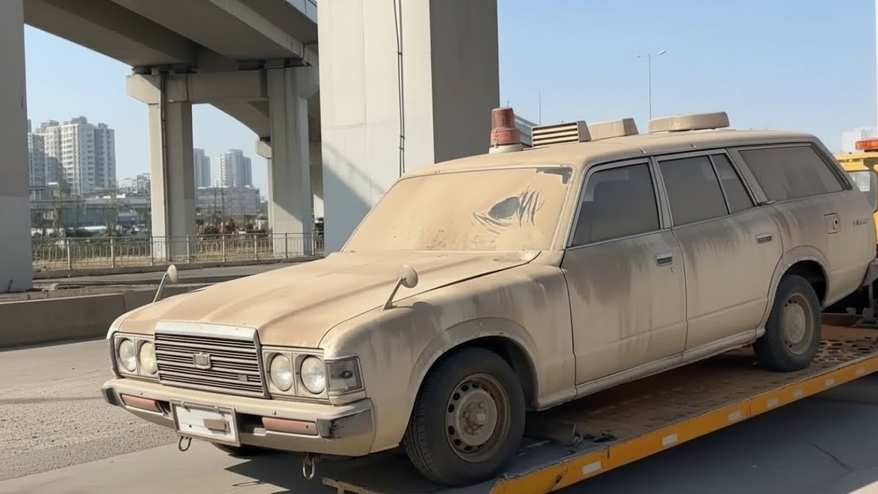 ASMR Restoration of 1970s Toyota Crown Van | Old Car Transformation