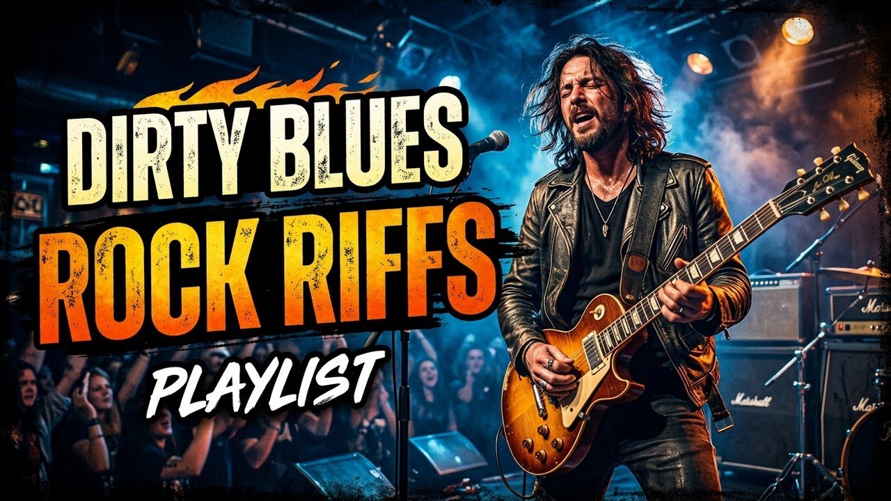 Heavy Blues Rock Guitar Playlist | Jimi Hendrix, Gary Clark Jr, Royal Blood