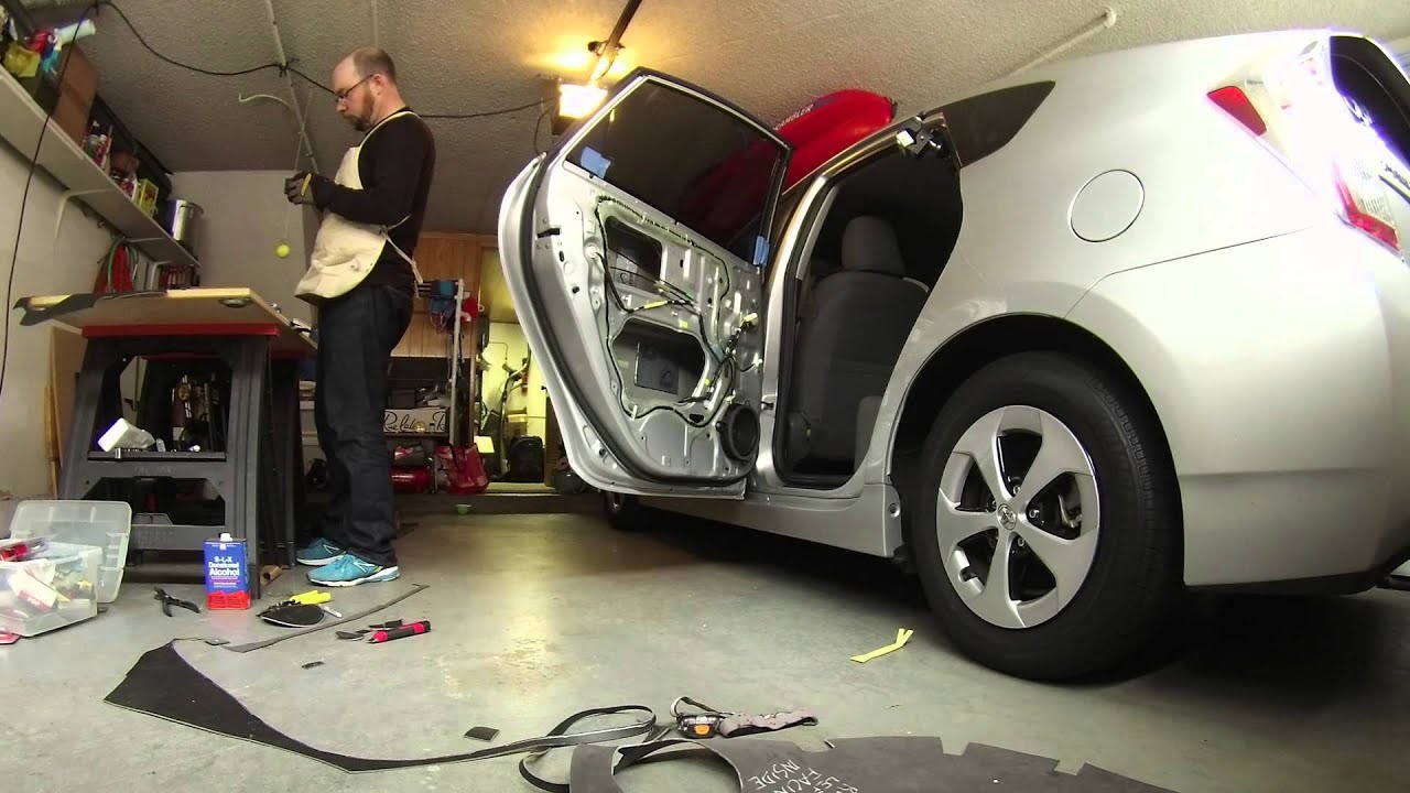 2013 Prius - DIY Acoustic Treatment - Part 1