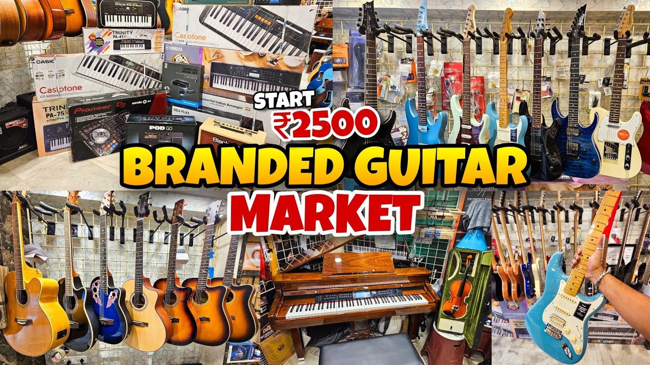 Best Guitar Shop In Kolkata | Acoustic Guitar Market In Kolkata