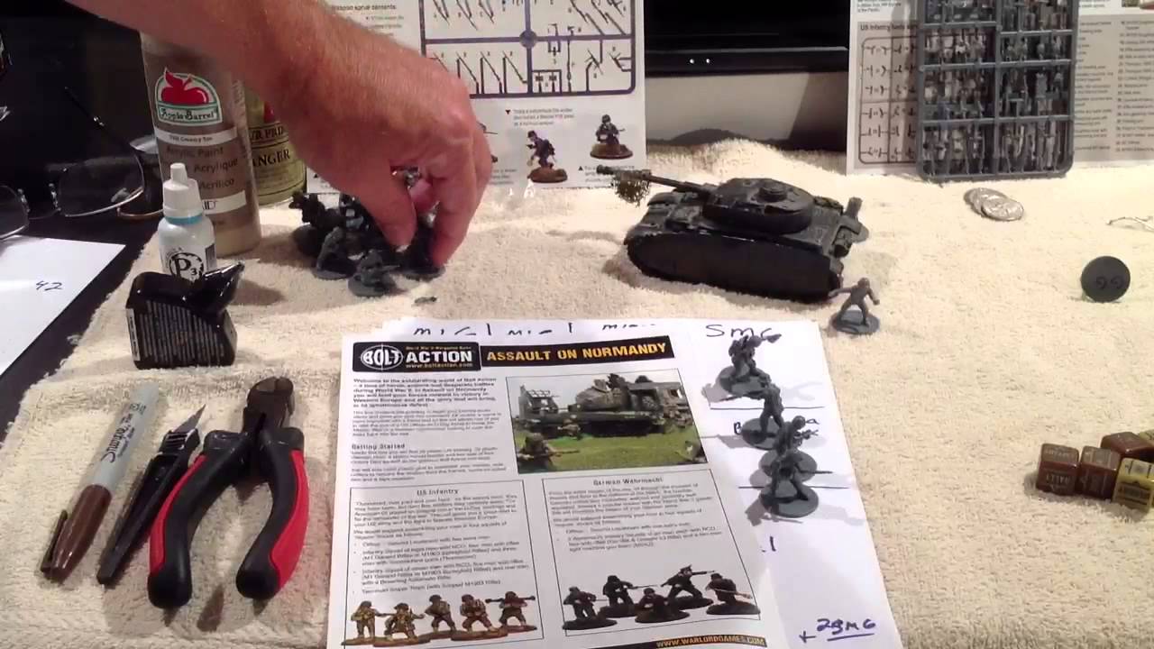 Assault on normandy bolt action
