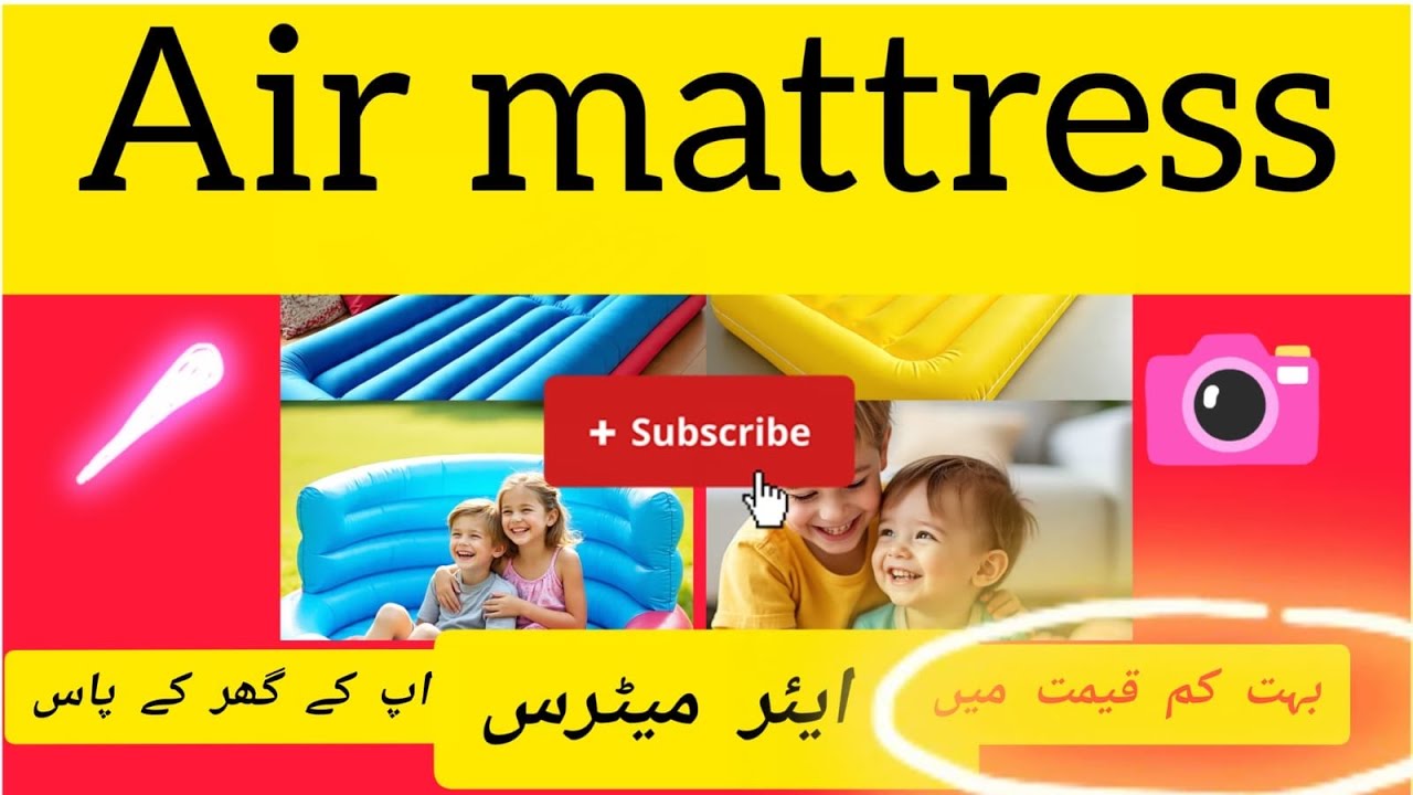 Air mattress /price in Karachi 2026 // Air bed for camping & Home 