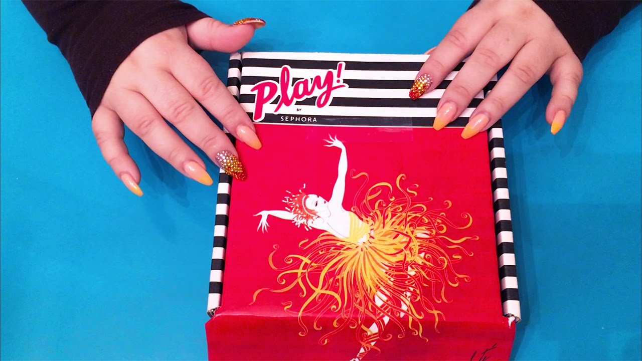 ASMR Unboxing Sephora Play! December 2016 Beauty Subscription ~ Whisper