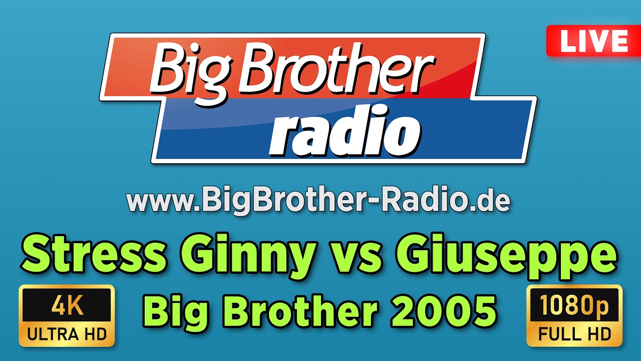 Stress zwischen Ginny und Giuseppe LIVE - Big Brother 2005 Das Dorf - 6. Staffel - BB6