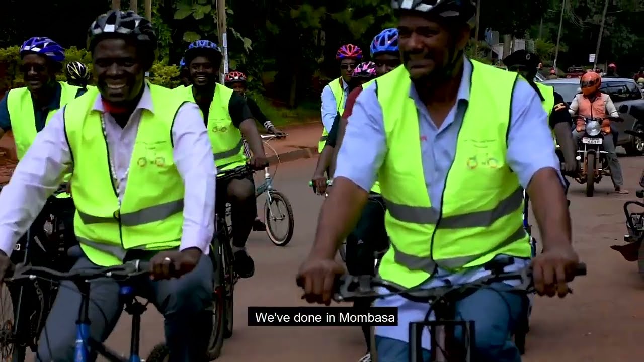Bicycle Riding in Kampala City (HIGH LEVEL BICYCLE RIDE)